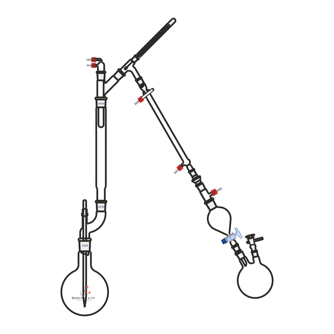 Fractionation Assembly Swan Neck Adapter